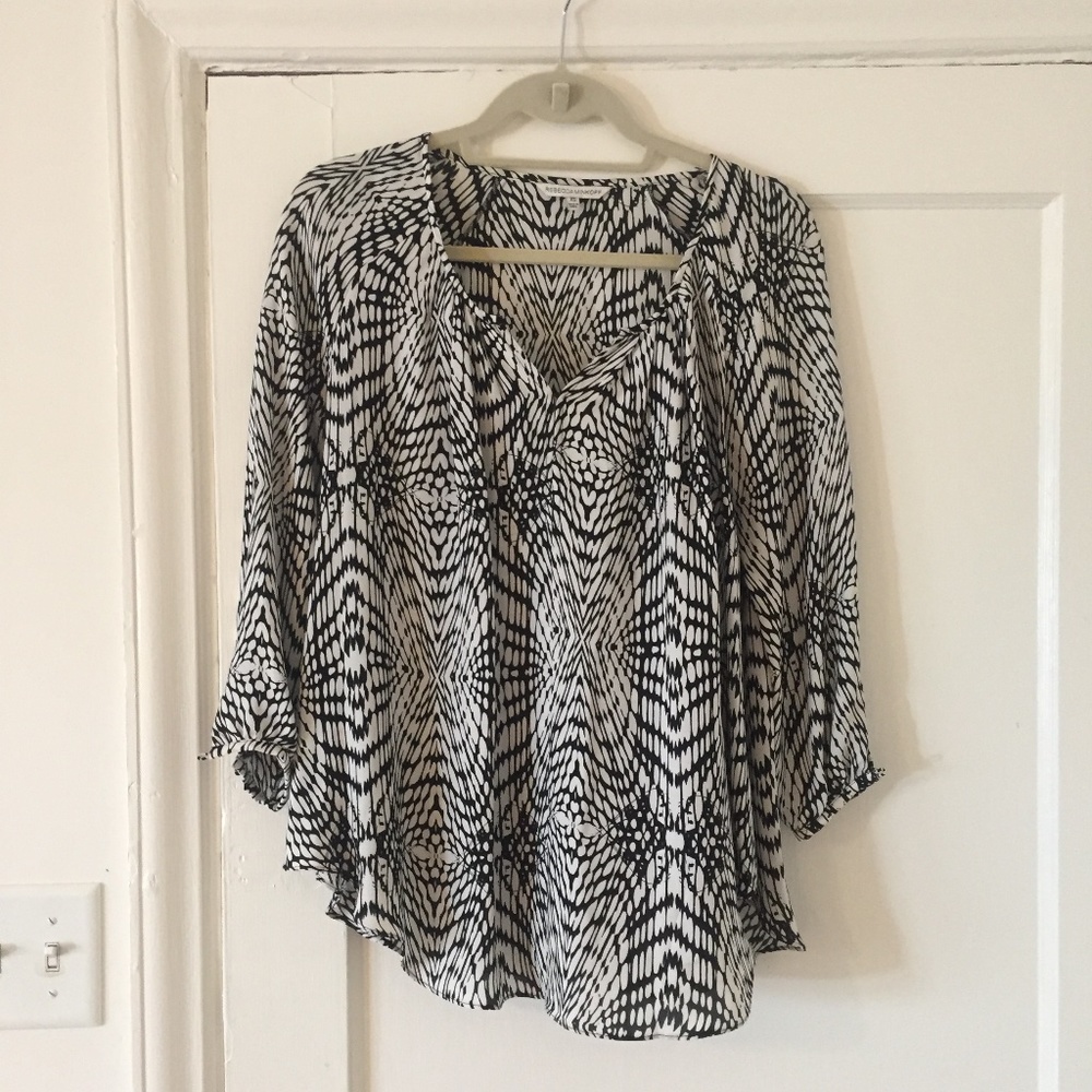 Rebecca Minkoff Silk Tunic - Size XS